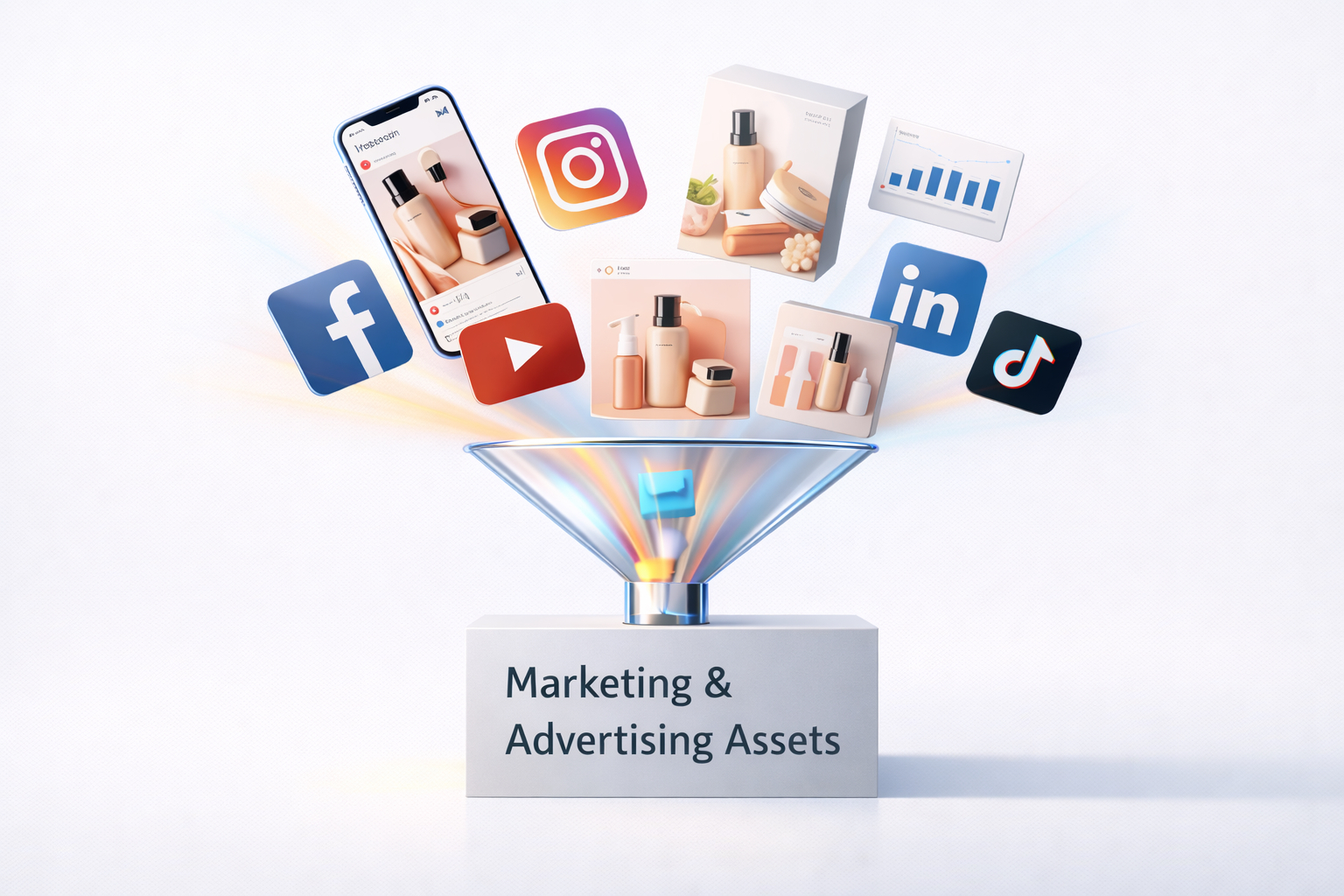 Product launch assets visuals-photos-support graphics