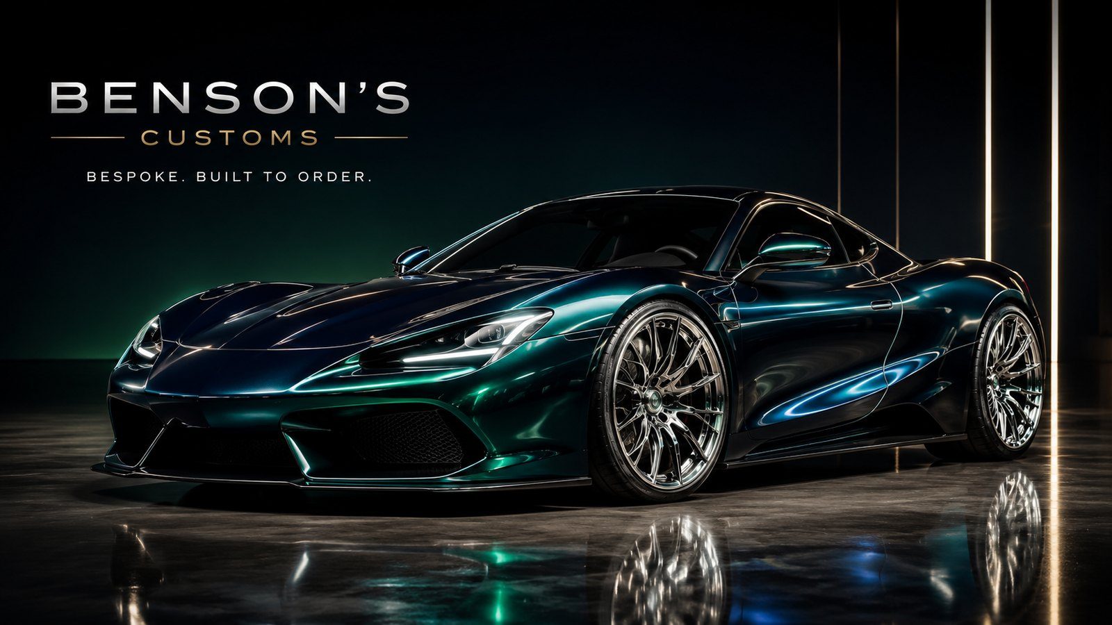 Example advertising project — a custom automotive campaign
