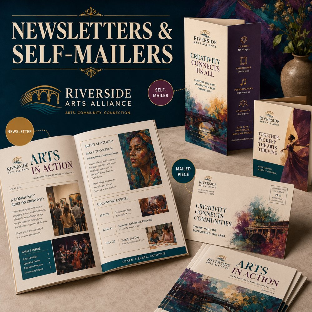 Newsletters & Self-Mailers